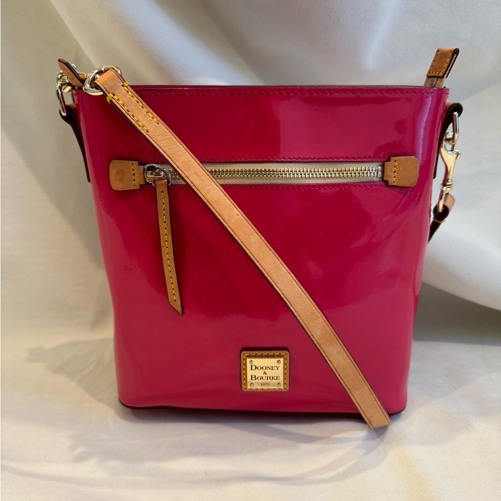 Dooney & Bourke Patent Leather Crossbody Handbag